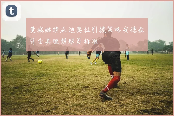 曼城继续瓜迪奥拉引援策略安德森符合其理想球员标准
